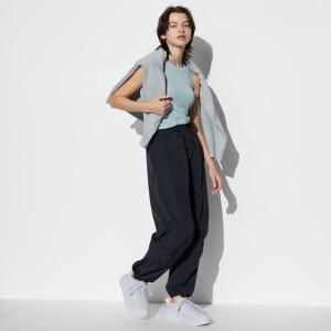Брюки UNIQLO с защитой от ультрафиолета, черный