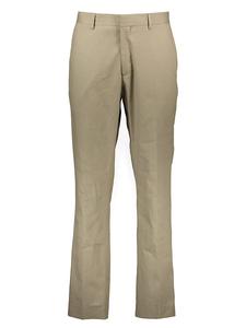 Брюки из ткани - стандартный крой - бежевого цвета Gant