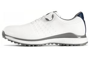 Износостойкие и водонепроницаемые низкие мужские гольф-ботинки PGA, бело-серые