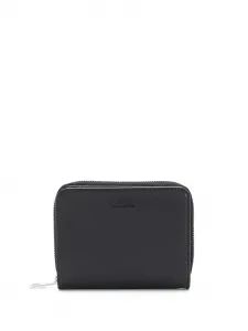 Кошелек с тисненым логотипом A.P.C., черный