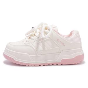 SNXR Нескользящие износостойкие низкие кроссовки для скейтбординга женские, белые, розовые