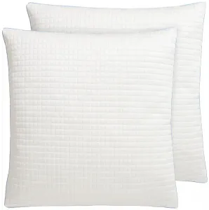 Чехол на подушку RIBECO "Эльза" (2 шт.), идеальный чехол на лето! 40х80 см, цвет altweiß