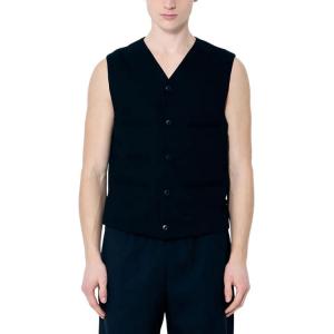 Майка на пуговицах Lemaire, черный