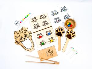 Голодный котенок, картографирование, кормление котенка, кодирование, шарики Inna marka