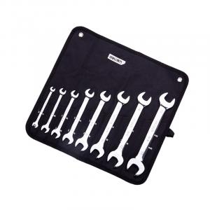 Набор двойных рожковых ключей Deli Mirror Двойной ключ с тупой головкой, набор из 8 предметов, 6–24 мм DL0308