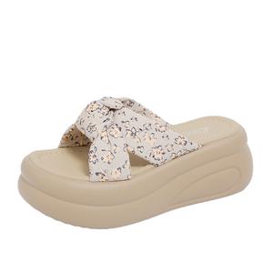 Dragon Dance Женские тихие стойкие к истиранию тапочки-шлепанцы с амортизацией - цветочный хаки, цвет Floral Khaki