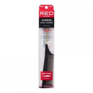Расческа RED by Kiss Carbon Axe Расческа для пробора, термостойкая расческа для защиты от вьющихся волос, шпилька для хвоста