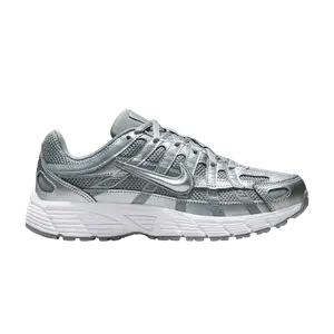 Кроссовки Nike P-6000 GS Metallic Cool Grey, серый