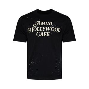 Футболка Amiri Hollywood Cafe Tee 'Black', черный