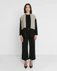 Двухцветный вязаный кардиган для женщин Trucco