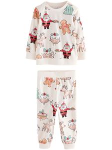 Пижама Next, кремовый