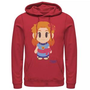 Мужская толстовка с рисунком в стиле Nintendo Legend Of Zelda Links Awakening Marin Chibi Licensed Character, красный