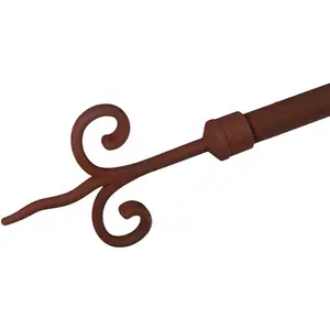 Наконечник для карнизной штанги Diana для карнизов Ø 20 мм Liedeco, Rostbraun