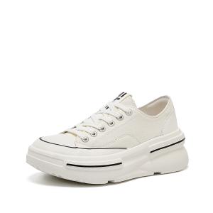 ELLE Дышащие износостойкие легкие женские кэжуал лоу-топы белые, цвет White