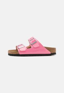 Тапочки Arizona Birkenstock, цвет candy pink/black