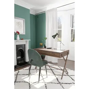 Штора Lisa с закрытыми петлями, 1 шт., однотонная, для гостиной и спальни, прозрачная Homing, белый