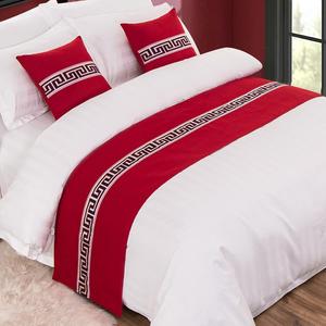 TTiiLoe Декоративная квадратная подушка со скрытой молнией Red 3