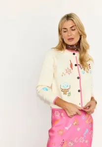 Кардиган western icons mini cheryl Never Fully Dressed, Cream