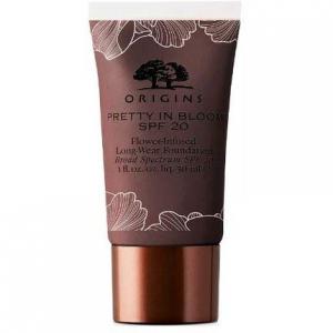 Стойкая тональная основа с цветочным ароматом Origins Pretty In Bloom SPF 20, 1 унция, 740 Very Deep Cool