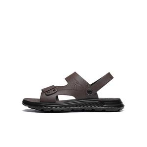 RED DRAGONFLY Пляжные шлепанцы мужские черно-коричневые