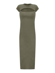 Платье No Matter What, хаки