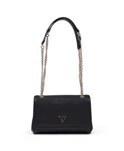 Сумка через плечо с клапаном Guess, черный
