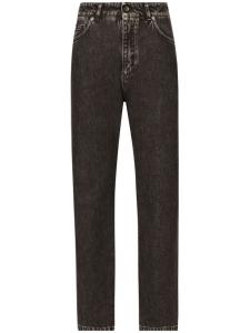 Dolce & Gabbana джинсы прямого кроя, черный