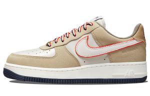 Кроссовки Nike Air Force 1 Low Athletic Club Sail, бежевый/белый/розовый