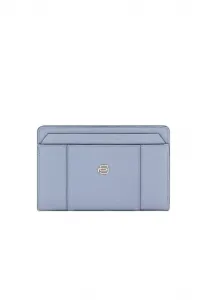 Mit münzfach und kreditkartenfächern r кошелек Piquadro, Azzurro