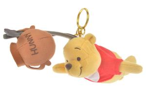 Плюшевый кулон Винни и горшочек с медом куклы высотой 8см Tokyo Disney