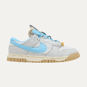 Кроссовки Nike Air Dunk Jumbo 'Photon Dust Baltic Blue', серый