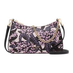 Kate Spade Женская сумка через плечо среднего размера розовая и черная