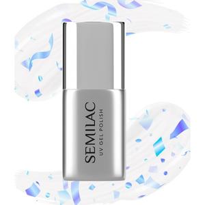 УФ-лак для ногтей T29 No Wipe Matte Snow Floe Semilac, 7 ml