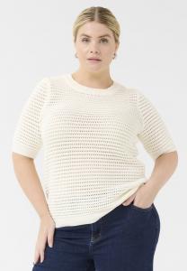 Футболка Kaffe Curve Print T-shirt, Chalk/Beige