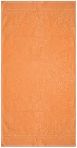 Комплект полотенец Dyckhoff "Кристалл", (комплект, 10 шт., 4 полотенца для рук 50х100 см - 2 банных полотенца 70х140 см - 4 гостевых полотенца 30х30 см), с тонкой каймой (10 шт.), цвет terra