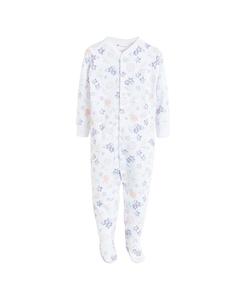 Пижама Babycottons Snug Footie, цвет multi