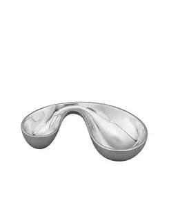 Оливковая чаша Nambe, сплав Morphik, 8,75" x 4,5" Nambé, silver