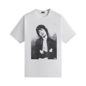 Футболка Kith For The Rolling Stones Mick Photo Vintage Tee, White