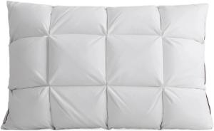 THJKUPO Подушка для сна с защитой шеи из гусиного пера в хлопковом чехле Onecolor