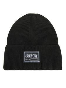 Шапка Versace Jeans Couture Big Beanie 79YAZK50 Schwarz