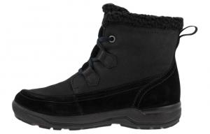 Зимние ботинки женские черные Ecco
