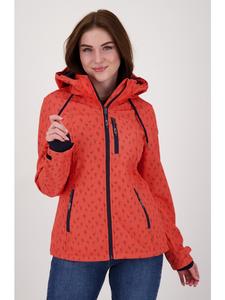 Куртка софтшелл SHELBY PEAK VI красного цвета DEPROC Active