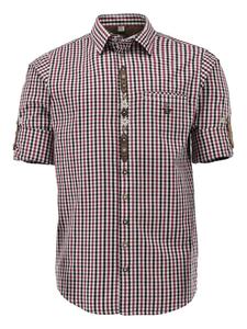 Рубашка Brenud бордового цвета OS-Trachten