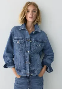 Джинсовая куртка дальнобойщика Pull&Bear, Blue Denim