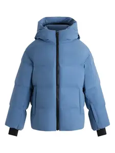 Стеганый пуховик с капюшоном Fusalp, синий