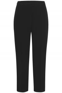 Обычные плиссированные брюки LASCANA, черный