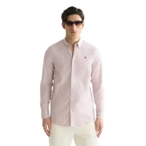 Рубашка с длинным рукавом Scotch & Soda 183093, стандартного кроя, розовый