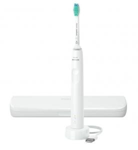 Звуковая зубная щетка Philips Sonicare 3100 White HX3673/13 + Travel Case, 1 шт