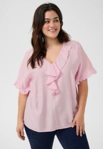 Блуза KCMERIANA Kaffe Curve, светло-розовый