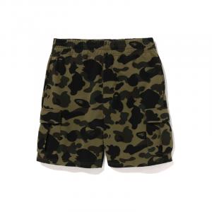 Камуфляжные шорты с 6 карманами A BATHING APE, зеленый GRX